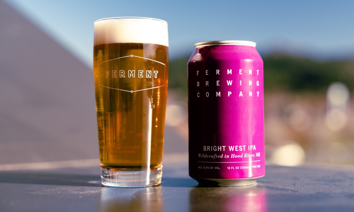 Ferment Brewing Bright West IPA.