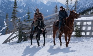 Gabriel Luna and Bella Ramsey in The Last of Us