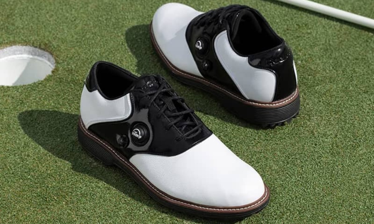 reebok golf nano shoes on green
