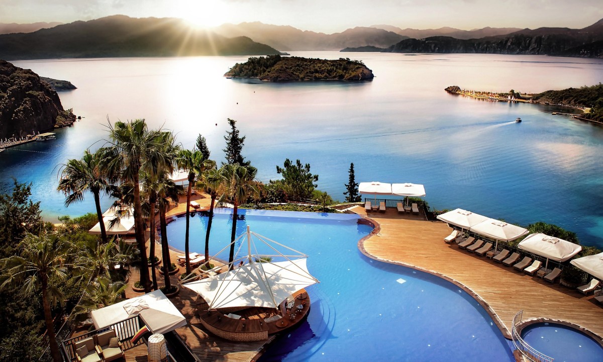 Tropical resort