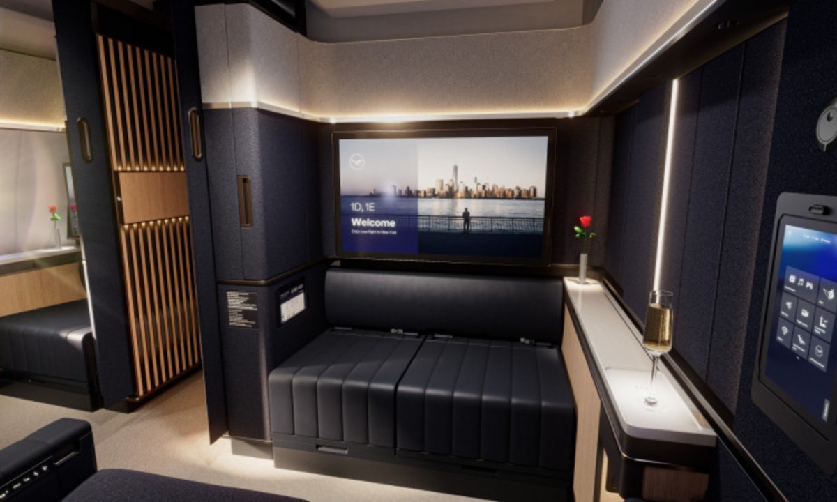 Lufthansa Allegris First Class Plus suite