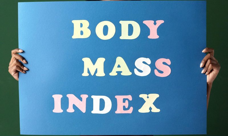 BMI body mass index sign
