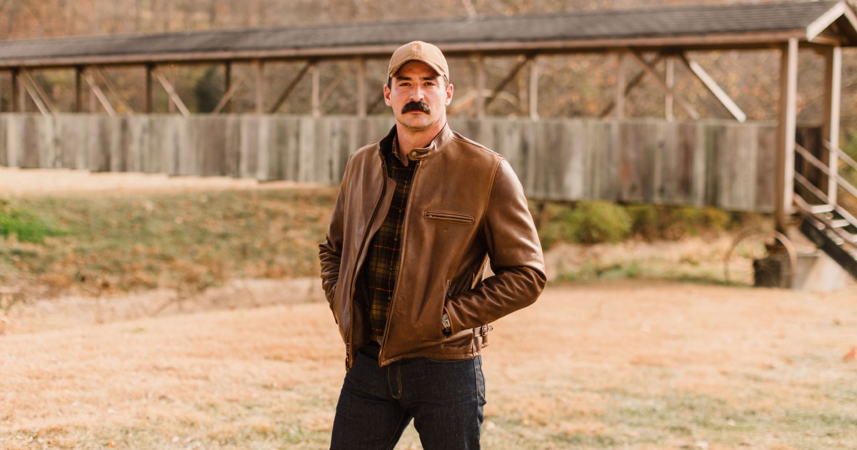 Ball and Buck reimagine Schott’s iconic leather motorcycle jacket