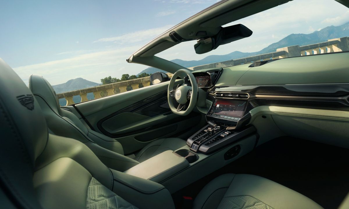the worlds fastest front engine drop top is 2026 aston martin vanquish volante 13