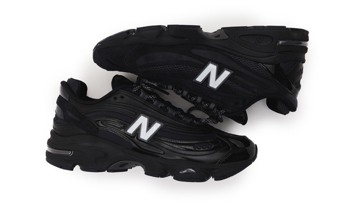 pair of new balance beams sneakers