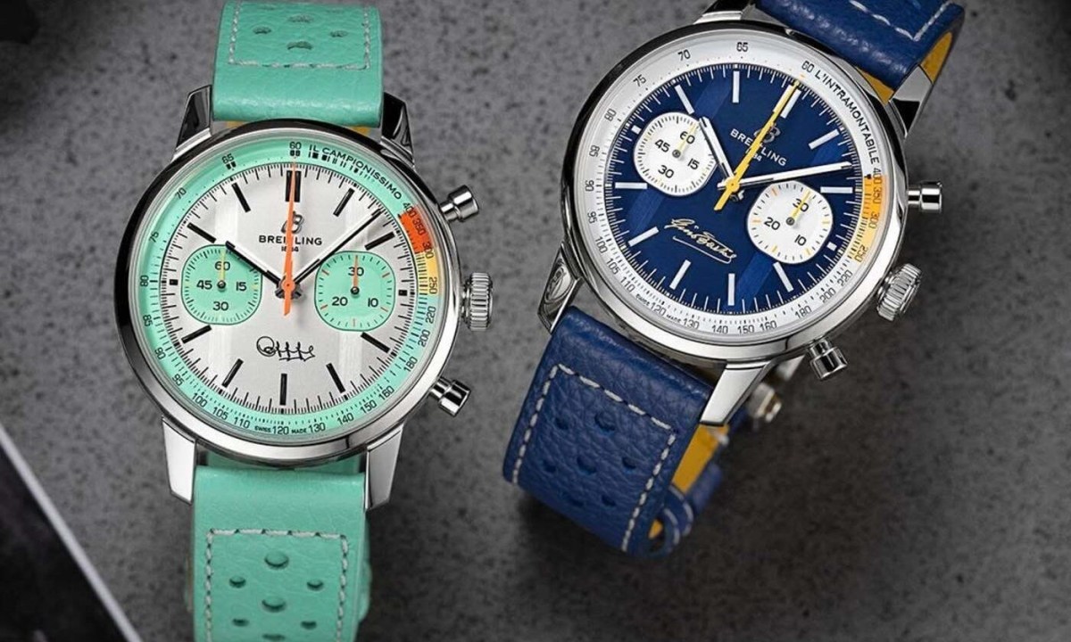 Breitling Time B01 Fausto Coppi and Gino Bartali editions