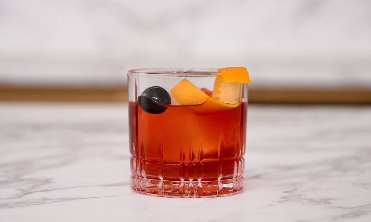 Negroni cocktail