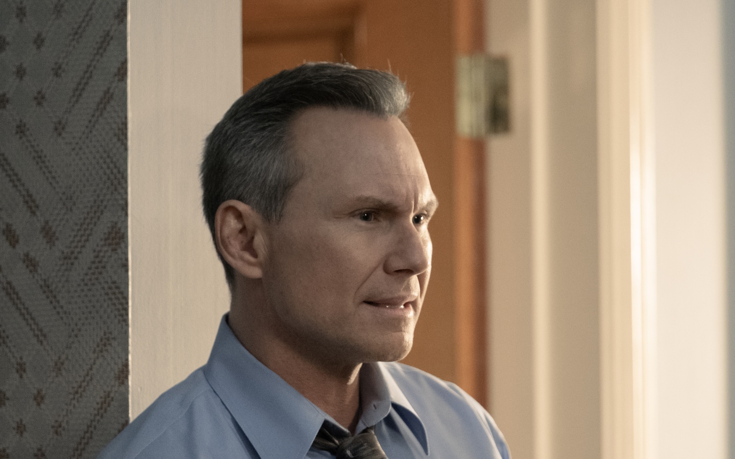 Christian Slater as Harry Morgan in Dexter: Original Sin season 1