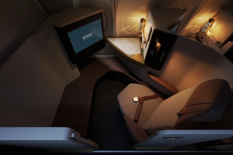 Etihad First Class Suite, A321LR