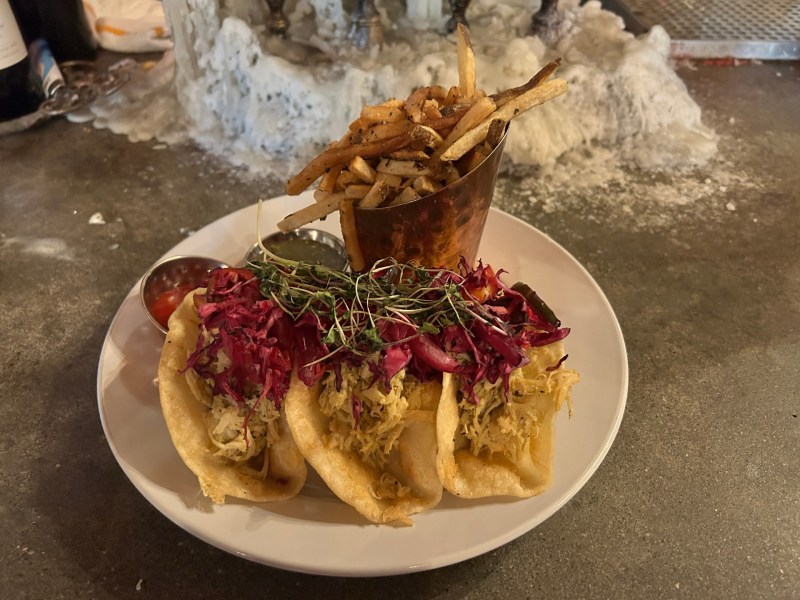 Chicken Tacos at th Homegrown Gastropub