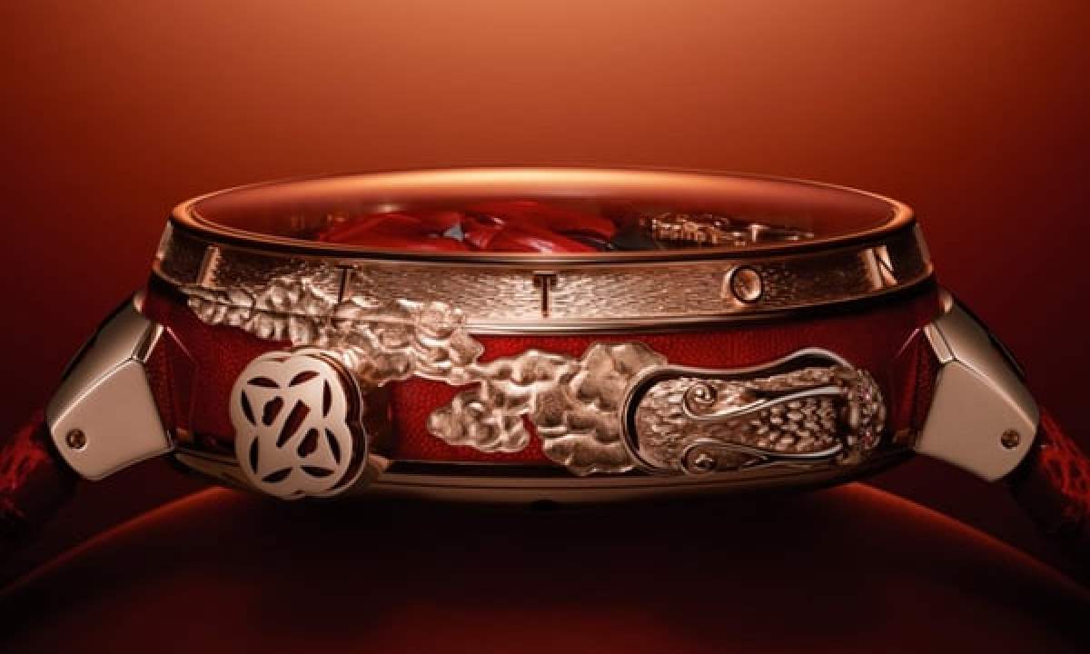 贈る結婚祝い Louis Vuitton automata samurai-inspired $755,000 unveils 時計