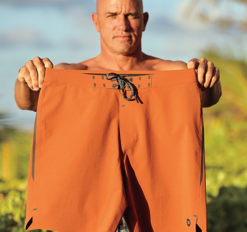 Kelly Slater Outerknown Apex EvolutionTrunks close up