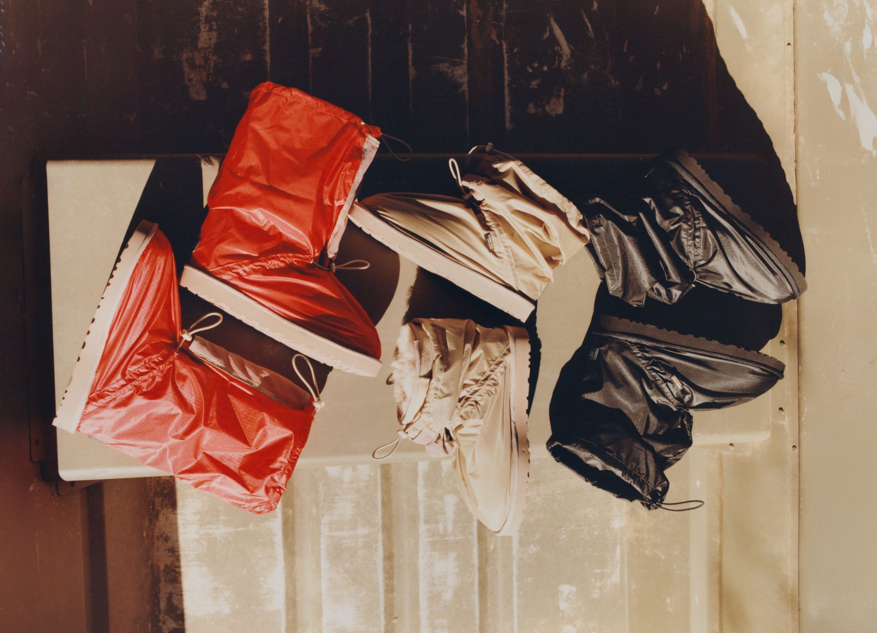 piles of ugg reese cooper boots