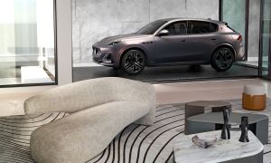 maserati and giorgetti collaboration debuts at milan design week 2 original 26058 grecale edition with the interior collectio
