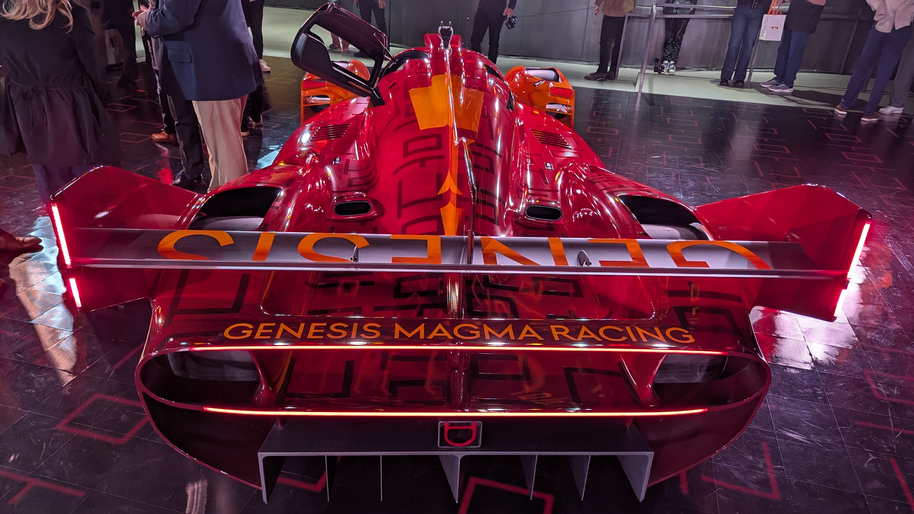 Rear of Genesis GMR-001 Hypercar