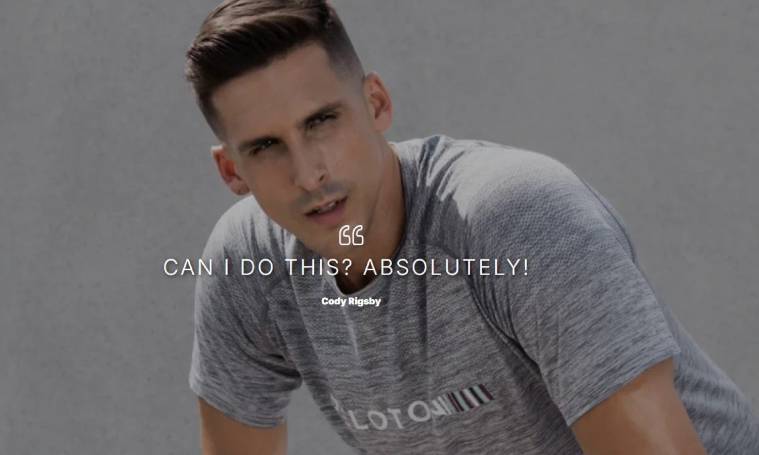 Peloton Cody Rigsby