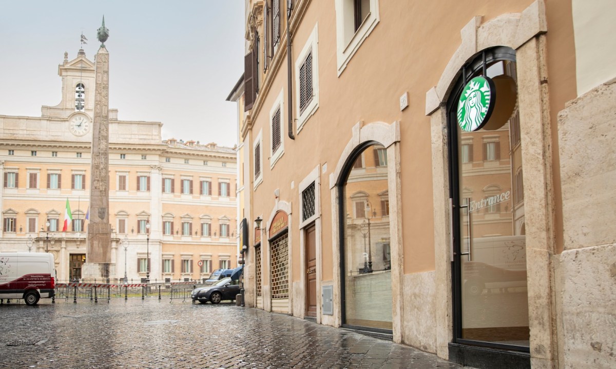 Starbucks in Rome