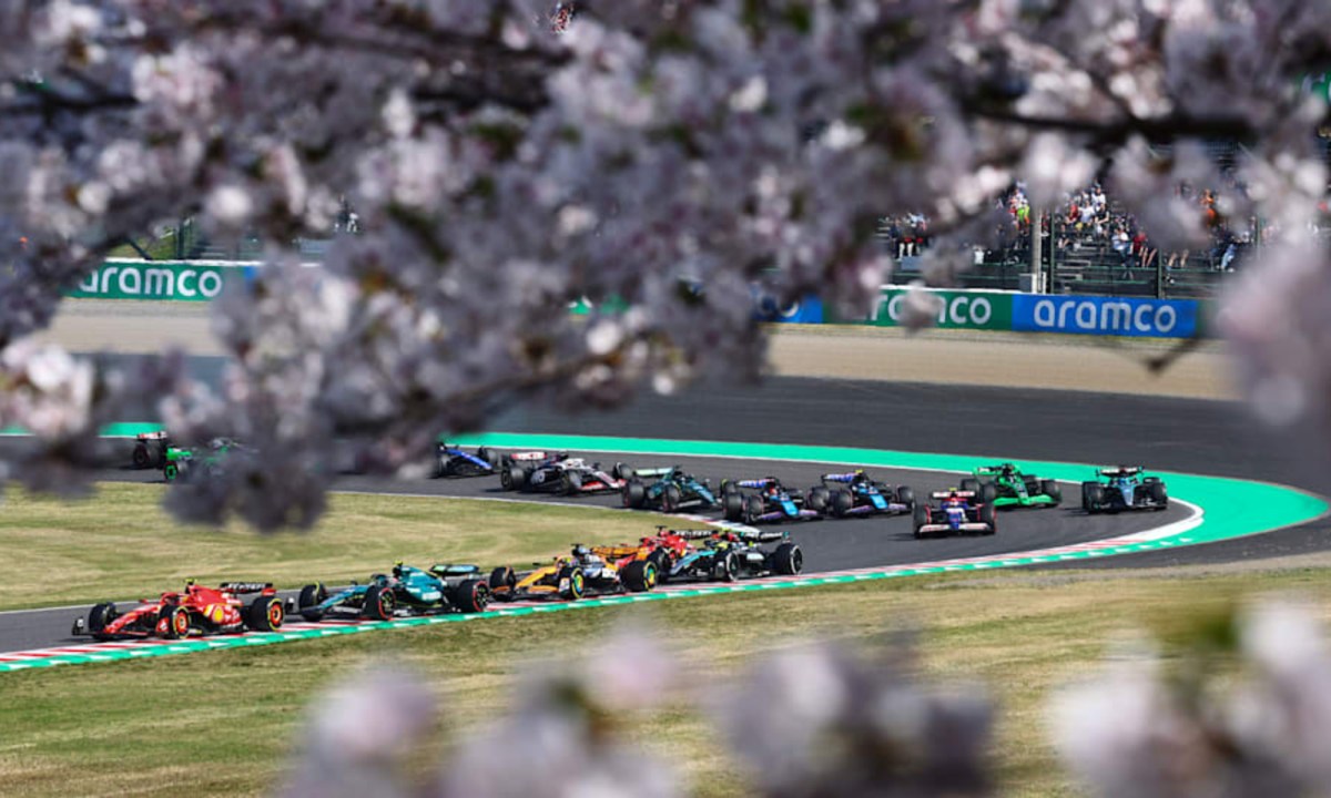 Suzuka Circuit during the 2024 Japanese Grand Prix.
