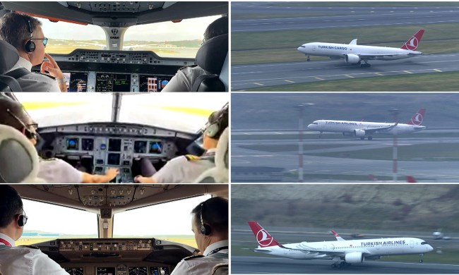 Turkish Airlines triple runway