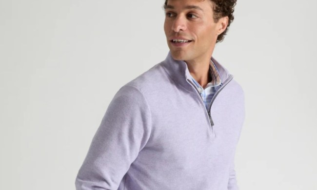 UNTUCKit quarter-zip