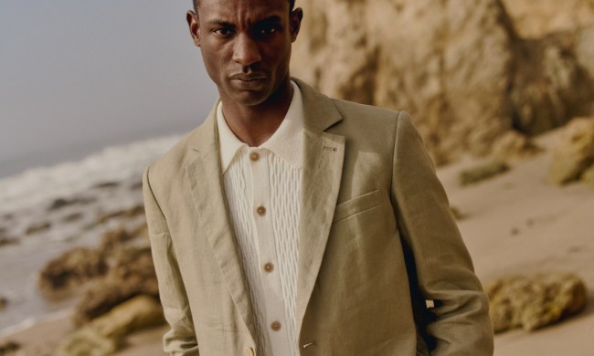 Wax London linen on the beach