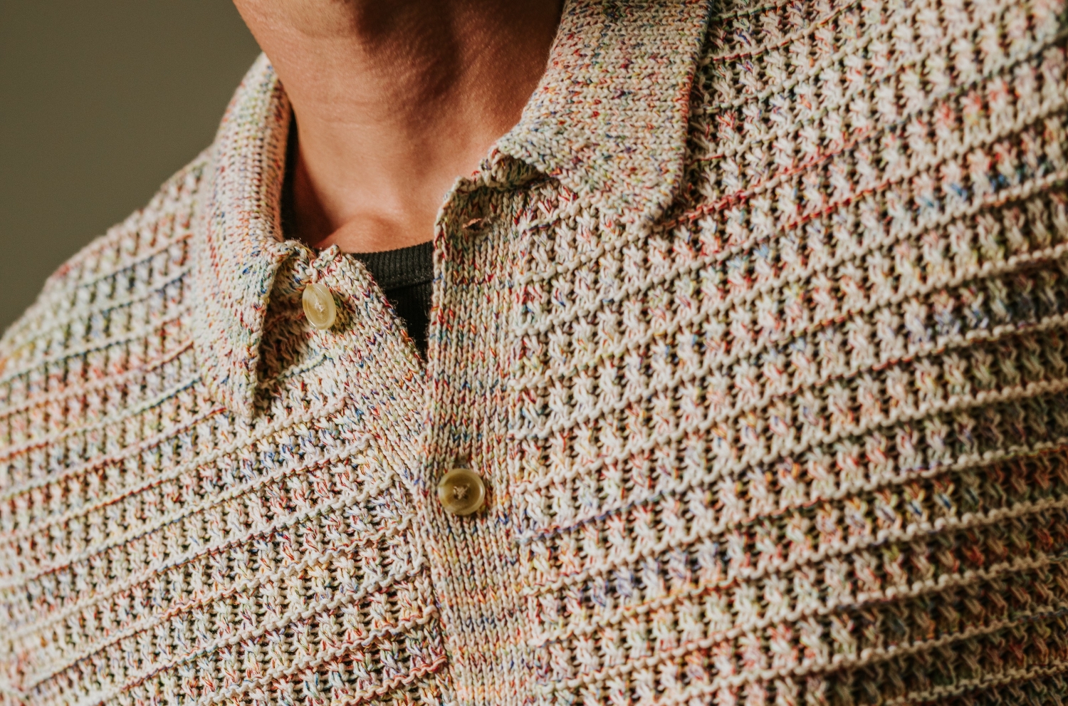 Wax London polo close up