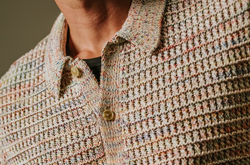 Wax London polo close up