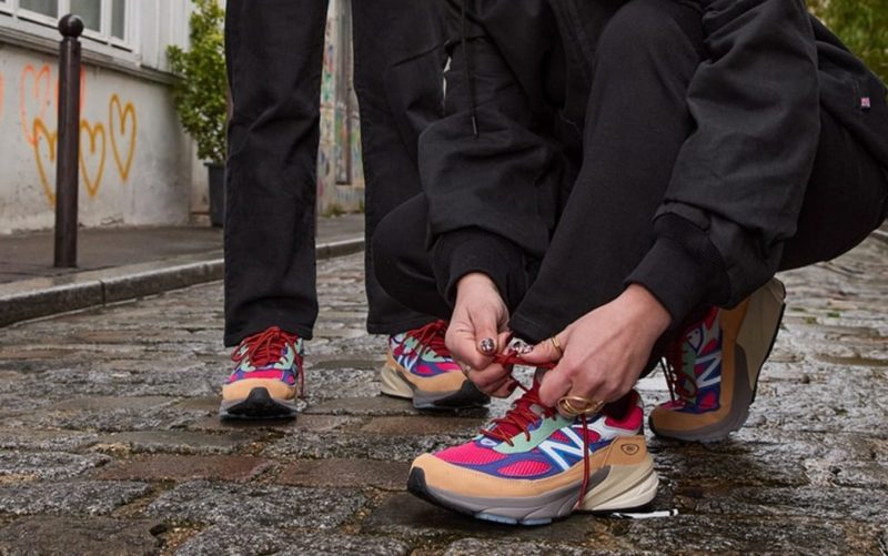 models wearing action bronson x new balance