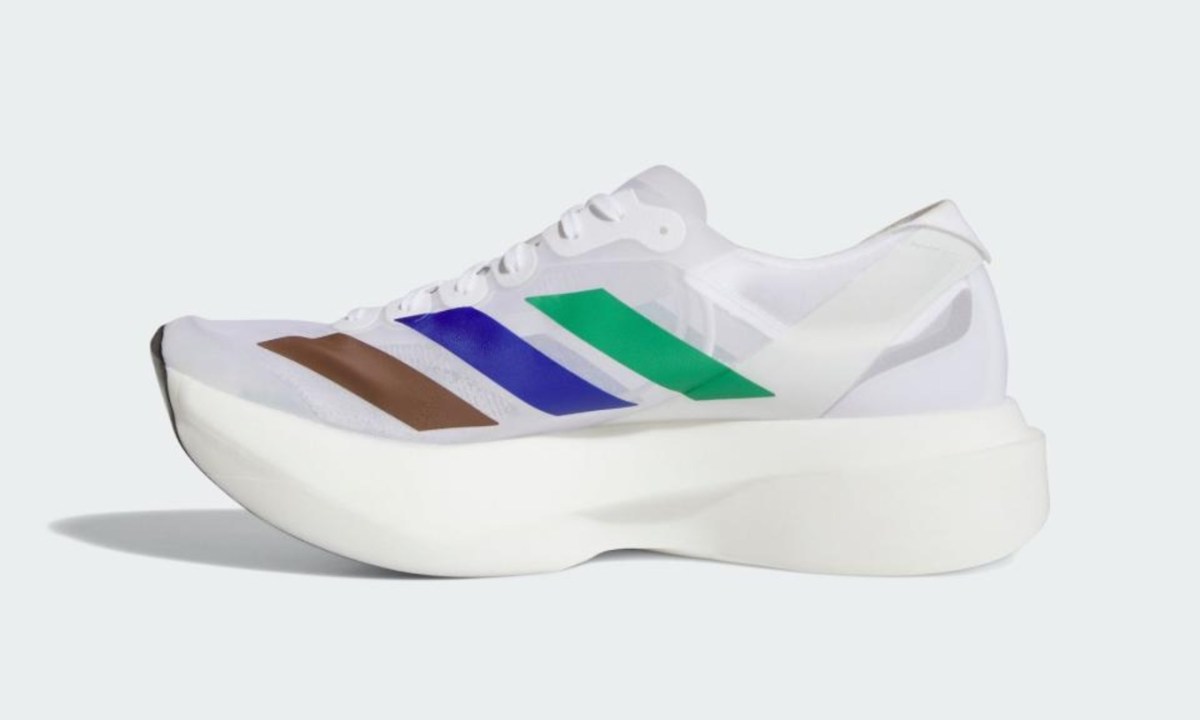 side profile of adidas sneaker