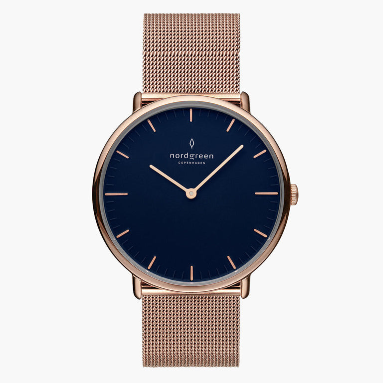 Nordgreen's Native Rose Gold 28mm
