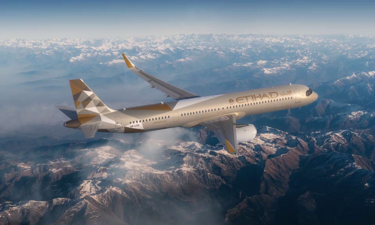 Etihad Airbus A321LR
