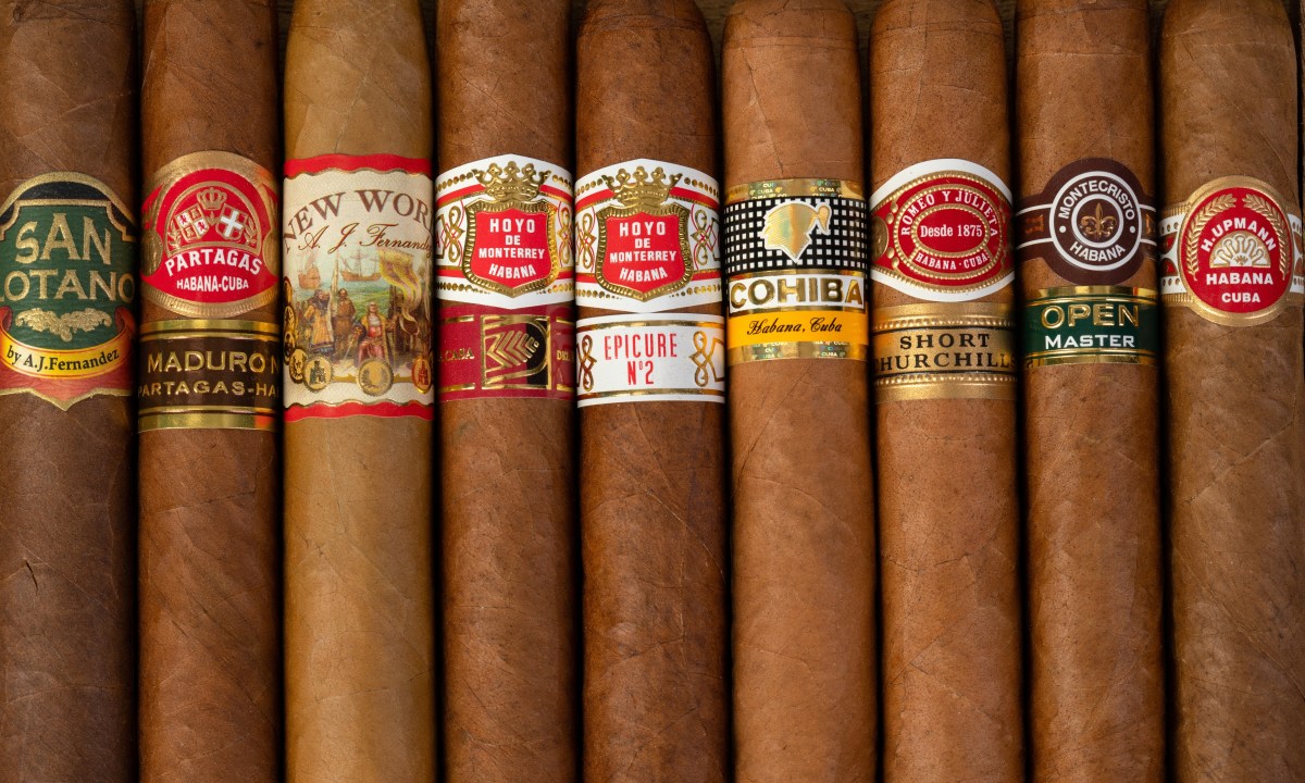 A collection of cigars
