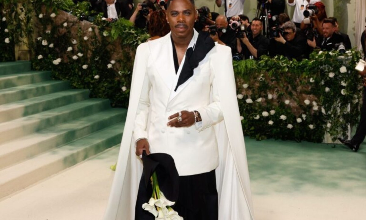 Colman Domingo at the 2024 Met Gala celebrating "Sleeping Beauties: Reawakening Fashion" in May 2024.