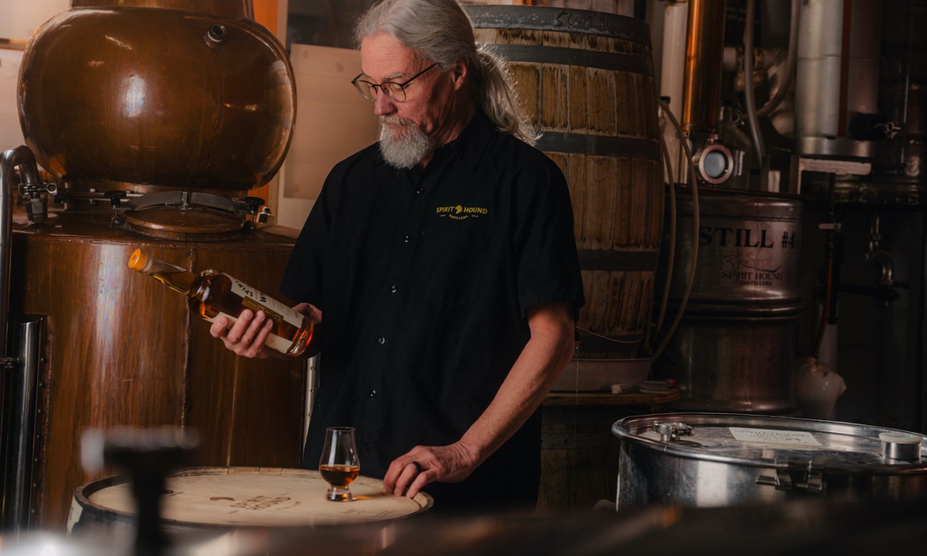 Spirit Hound Distillers Craig Engelhorn.