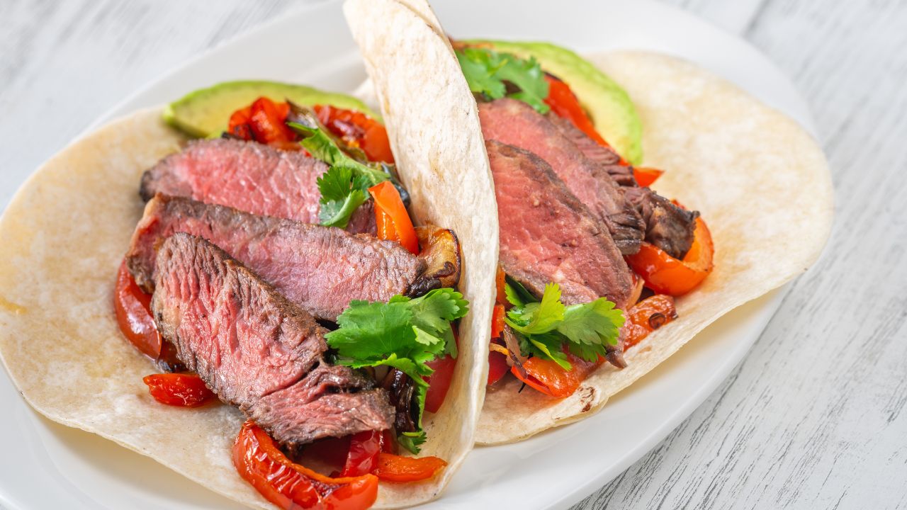 steak in tortillas