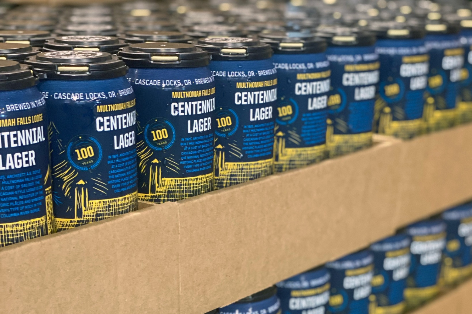 Thunder Island Centennial Lager.
