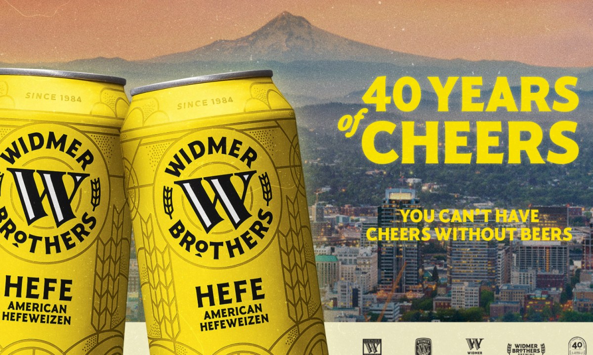 Widmer Brothers 40 Years of Cheers.