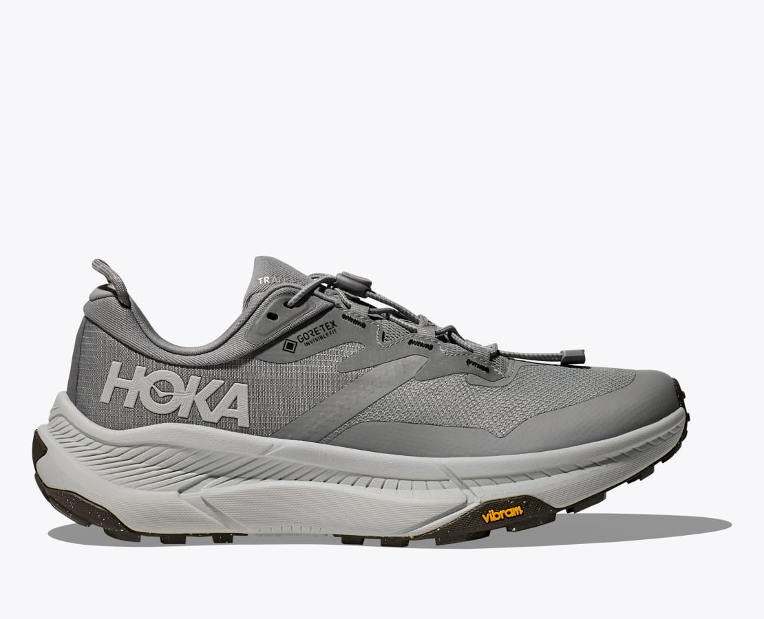 gray hoka transport gtx