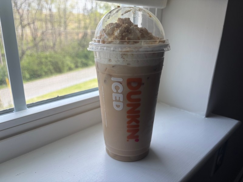 Dunkin' Iced Pistachio Latte
