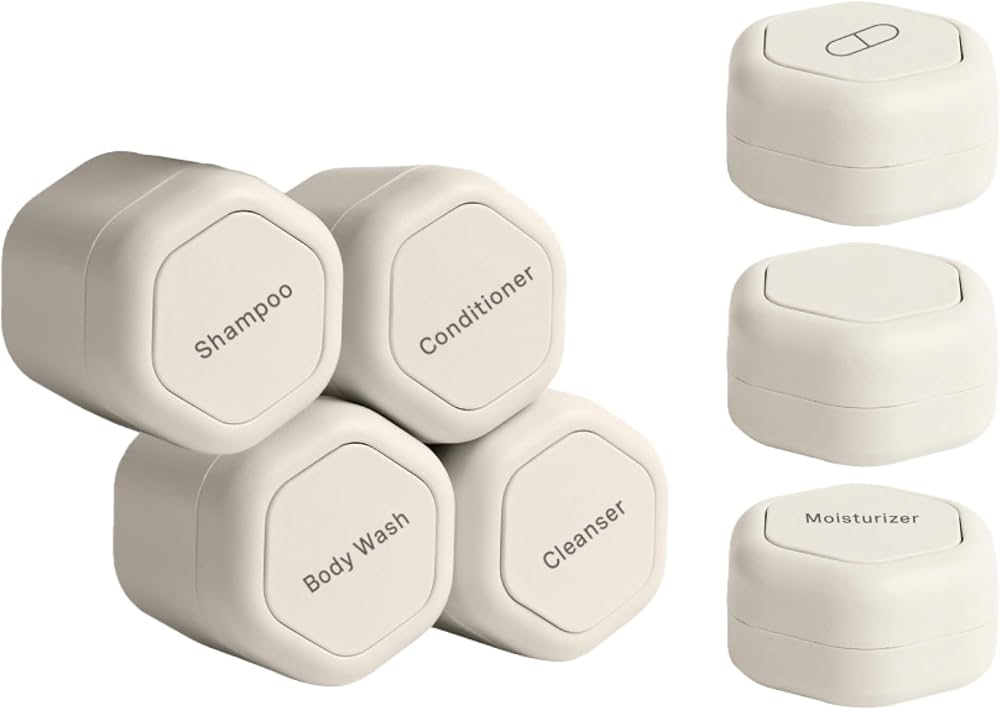 Cadence capsule containers