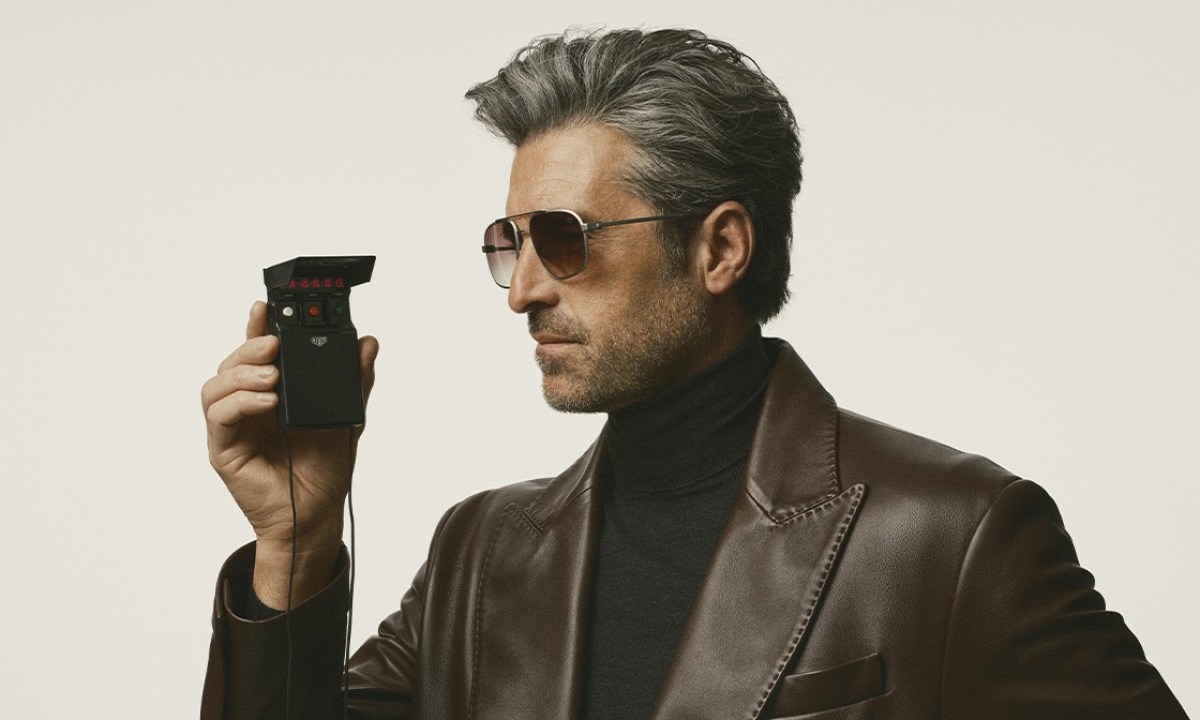 Patrick dempsey for tag heuer eyewear