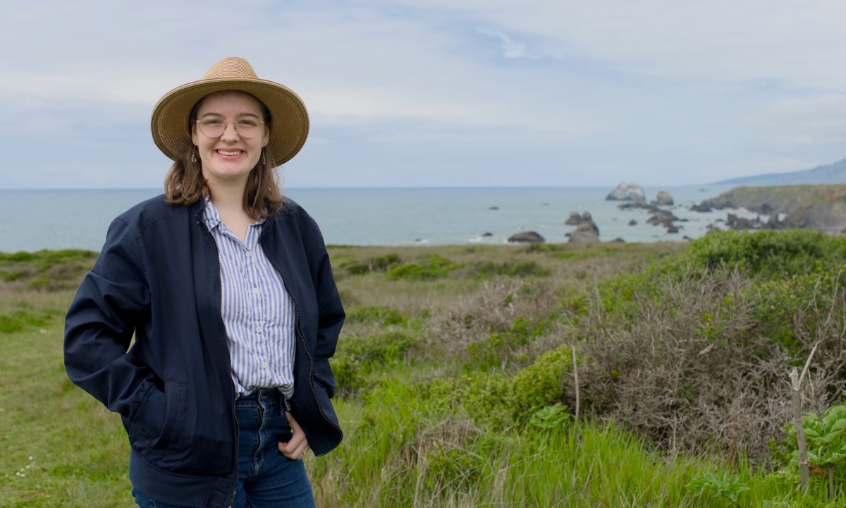 Sarah Joseph at Bodega Bay, CA