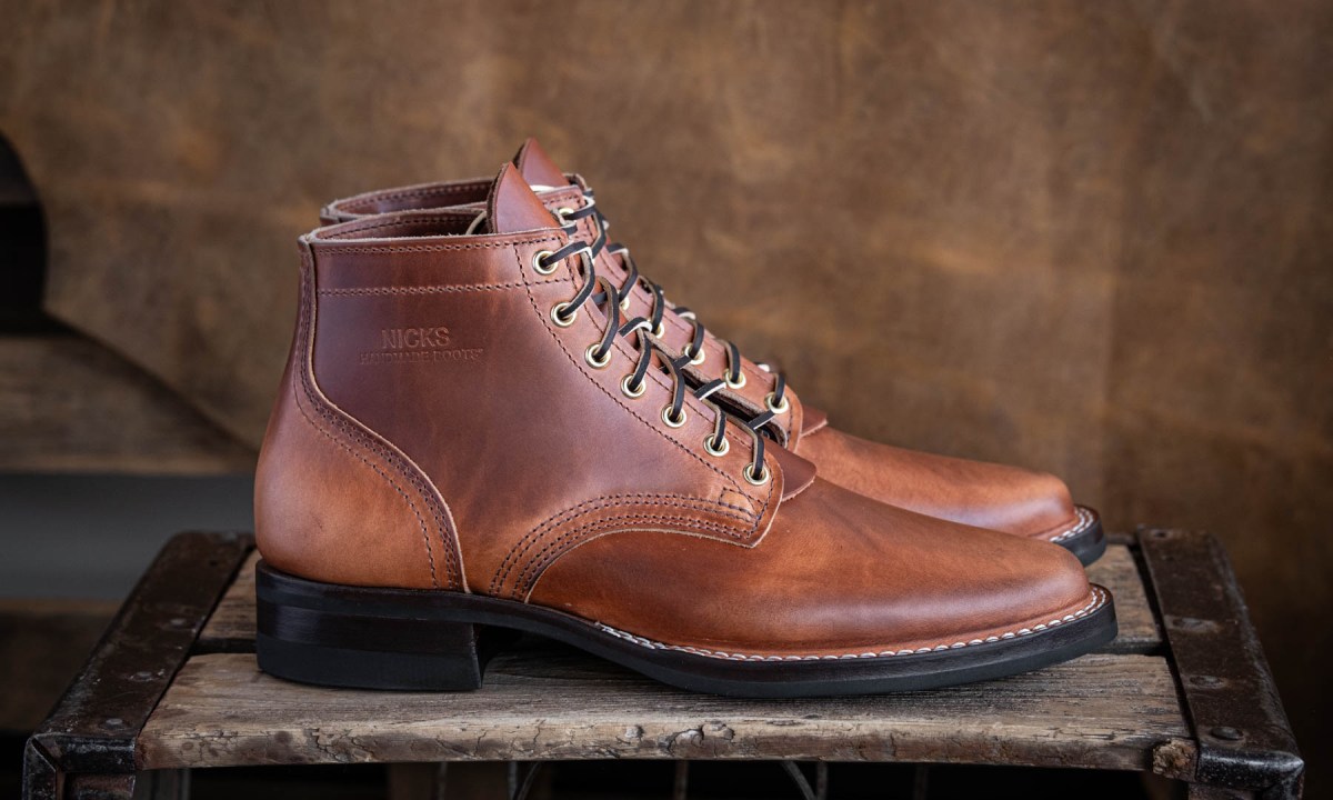 brown dress boots from Nicks Boots