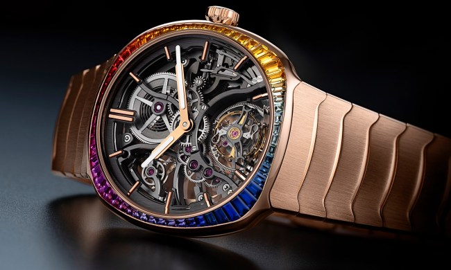 H Moser Streamliner Tourbillon Skeleton Rainbow