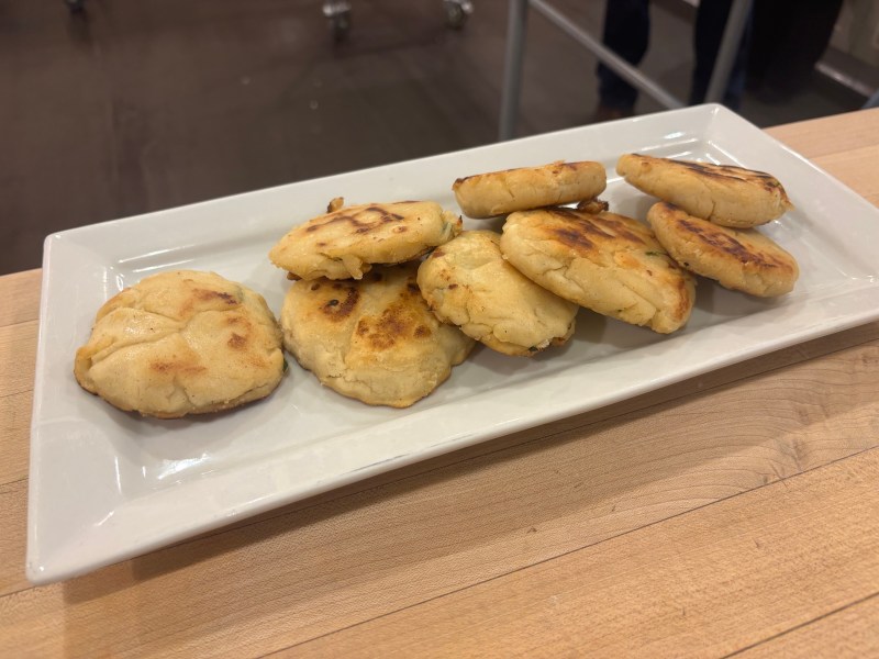 Cheese Stuffed Masa Cakes (Pupusas)