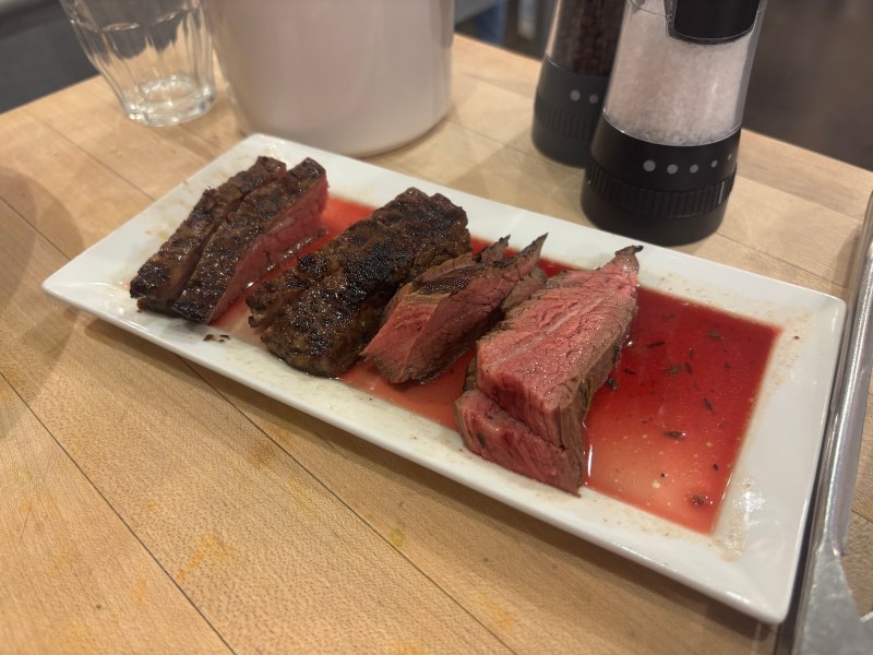 Grilled Flank Steak with Chimichurri Sauce