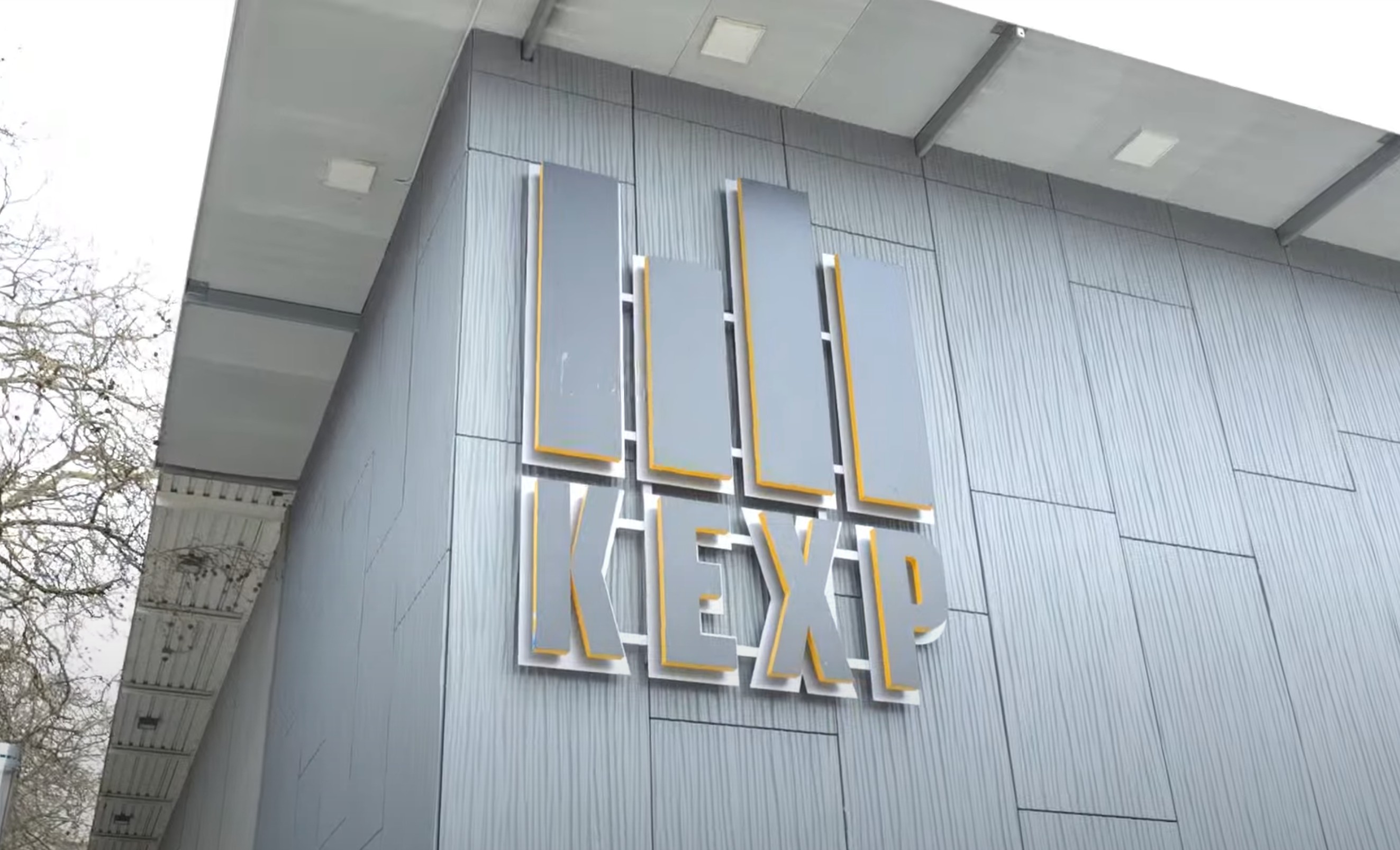 KEXP Building Exterior in downtown Seattle