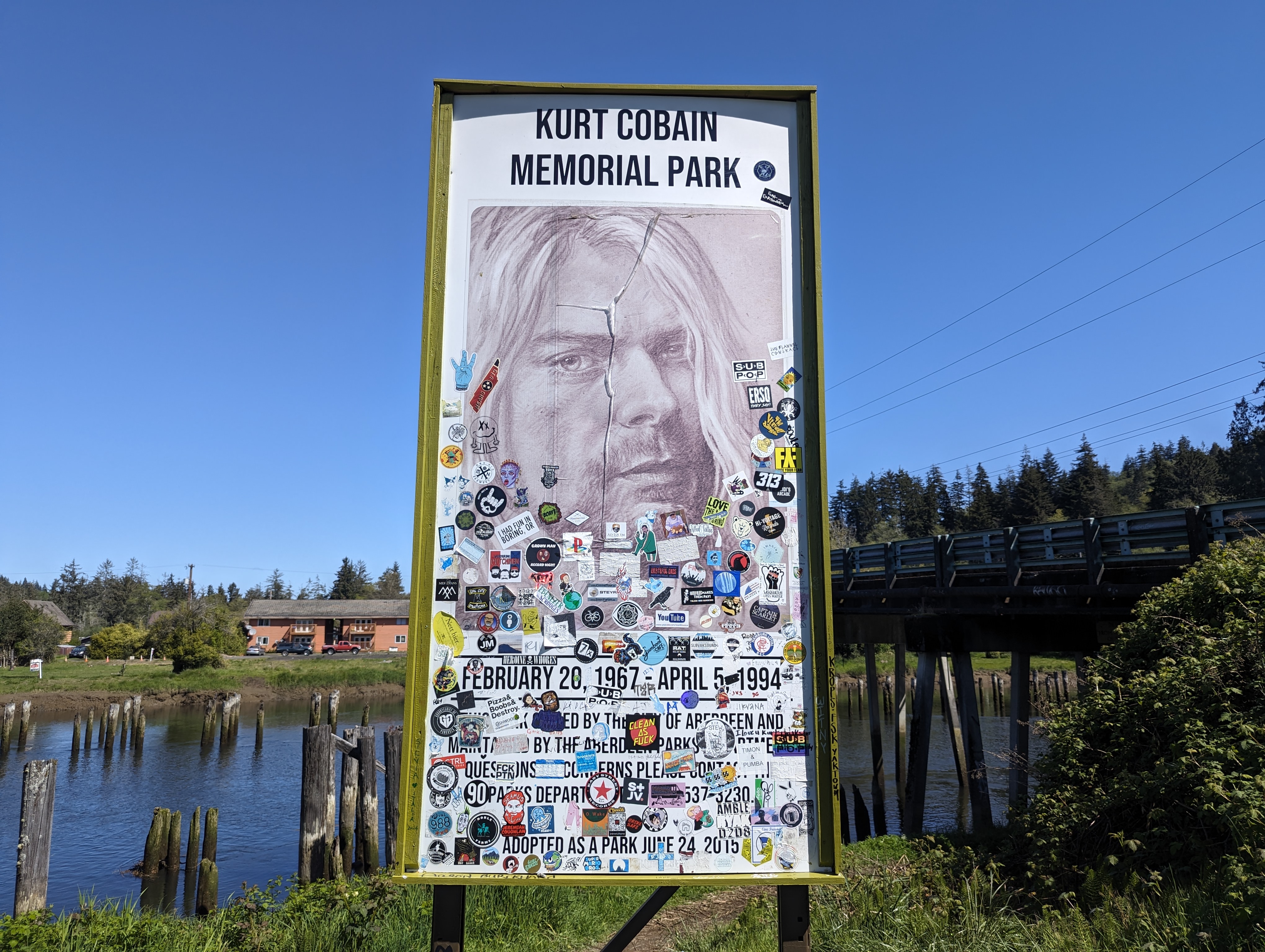 Picture of kurt cobain