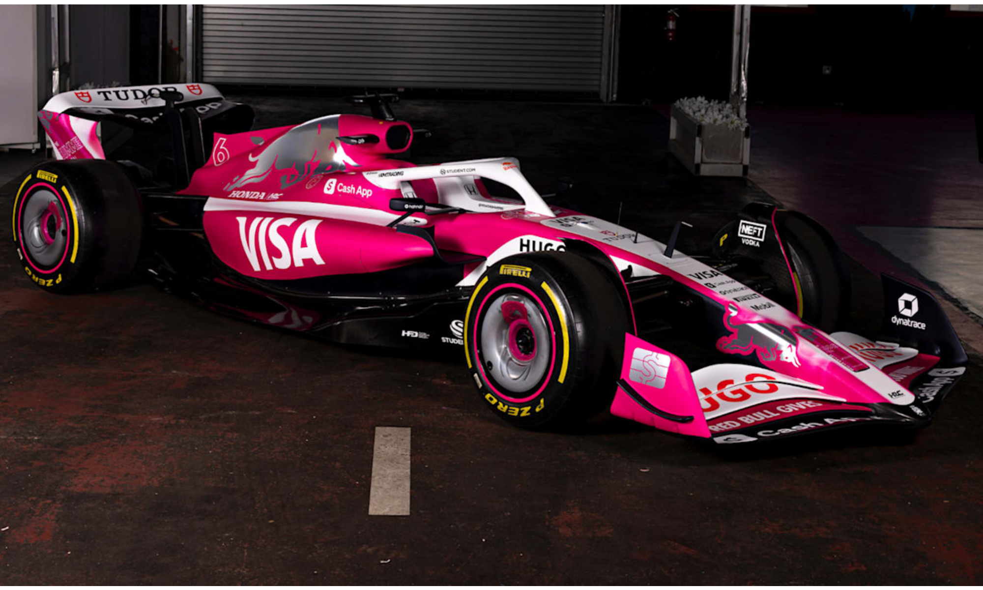 Racing Bulls livery for the 2025 Miami Grand Prix.