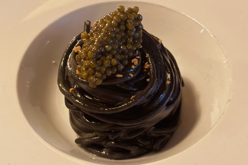 squid ink pasta